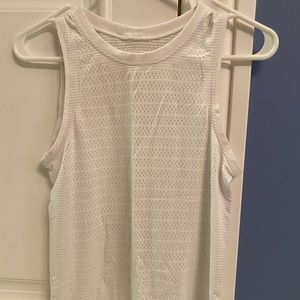 Lululemon white muscle tank